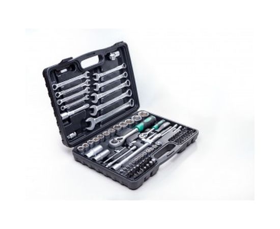 Набор инструмента СЕРВИС КЛЮЧ 82 предмета, чемодан 71082 – изображение 3