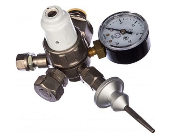 Редуктор для газового баллона (гелий) БАМЗ БКО-50 МИНИ-НЕ – изображение 3
