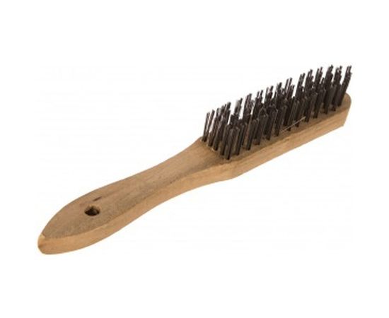 Щетка 5-ти рядная 7133005 с деревянной ручкой АТАКА 27581 – изображение 3