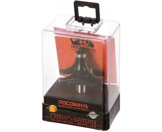 Фреза кромочная калевочная с нижним подшипником серия 1017 (53x25 мм; R20 мм; хвостовик 12 мм) Росомаха 801713 – изображение 3