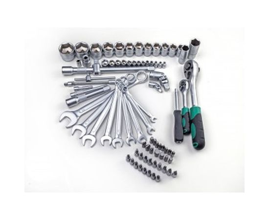 Набор инструмента СЕРВИС КЛЮЧ 82 предмета, чемодан 71082 – изображение 4