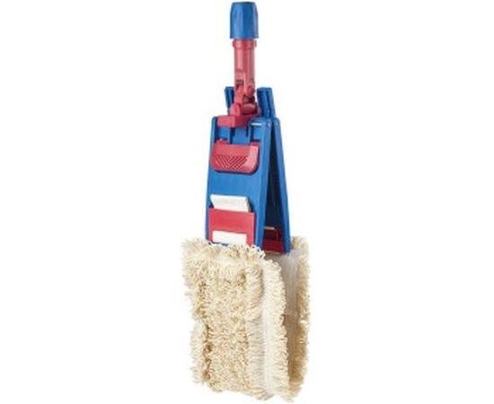 Плоская насадка МОП для швабры/держателя ЛАЙМА EXPERT 40 см, уши/карманы, нашивной хлопок 605303 – изображение 7