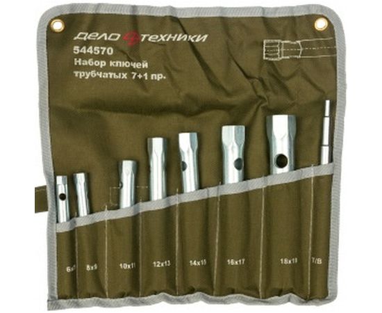 Набор торцевых трубок 7 шт ДТ/10 Дело Техники 544570 