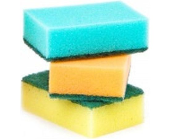 Кухонные губки PATERRA AKTIV maxi 65х95 мм, 5 шт. 406-001 