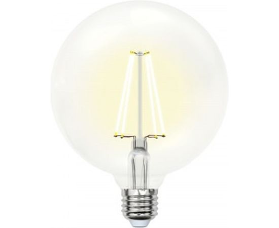 Светодиодная лампа Uniel LED-G125-10W/WW/E27/CL PLS02WH 10534 