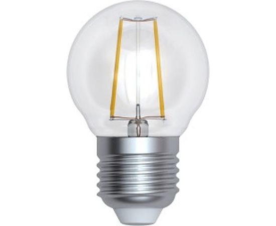 Диммируемая светодиодная лампа Uniel Форма шар Серия Air LED-G45-9W/4000K/E27/CL/DIM GLA01TR UL-00005194 