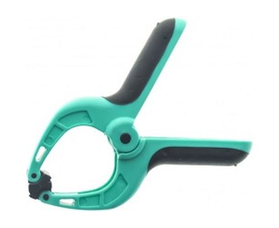 Клещеобразная струбцина Sturm пластиковый корпус, усиленная пружина, длина 83мм, зев 33мм 1078-07-33 