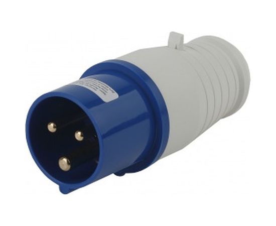 Переносная вилка ЭРА 013 2Р+РЕ 16А 220В IP44 Б0032849 