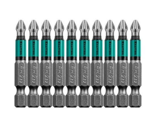 Биты профессиональные (PН2, 50 мм, 10 шт.) Kraftool 26122-2-50-10 