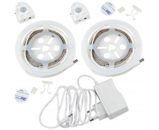 Комплект светодиодной ленты Uniel 2шт.х1,2м, IP65 ULS-R02-6W/4000K/1,2Mx2/DIM UL-00004448 