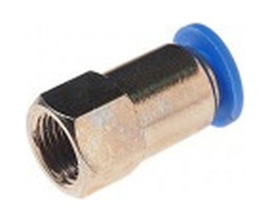 Фитинг для пластиковых трубок (6 мм; 1/8F) ROCKFORCE RF-SPCF06-01 