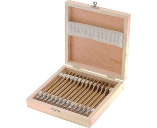 Набор сверл перовых по дереву (13 шт; 6-8-10-12-13-14-16-18-19-20-22-24-25 мм) MATRIX 70442 