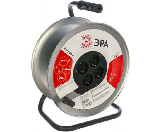 Металлическая катушка ЭРА K-M-4z с заземлением 4гн Б0033026 