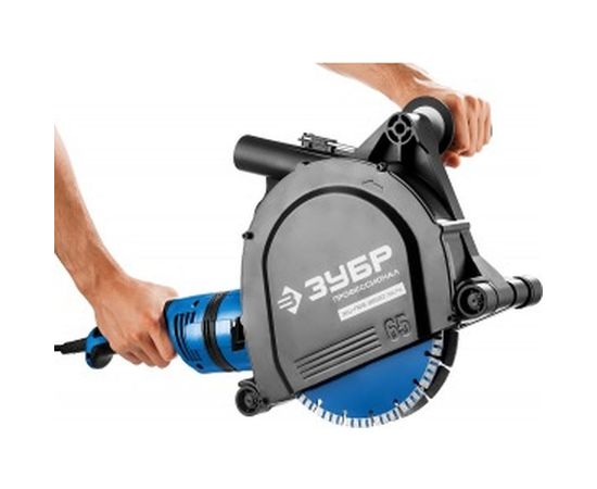 Электрический штроборез ЗУБР ПРОФЕССИОНАЛ ЗШ-П65-2600 ПВСТК – изображение 11