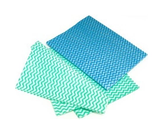 Салфетки PATERRA вискозные ПЕРФОРИРОВАННЫЕ для кухни и уборки 30 х 38 см 5 шт в упаковке 406-075 – изображение 2