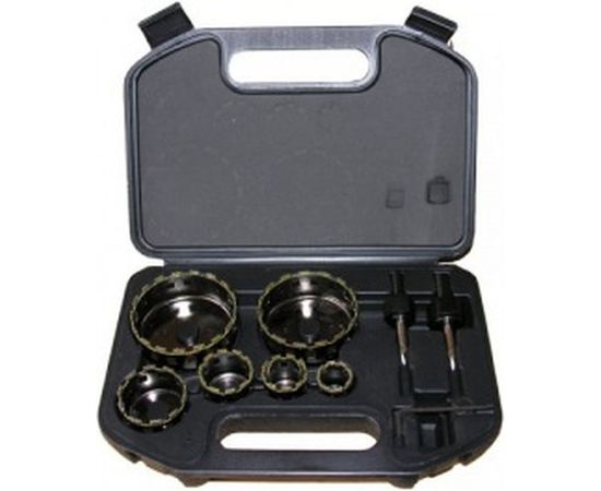 Набор алмазных коронок по керамограниту 9 предм. (25-73 мм) Энкор  9457 – изображение 2