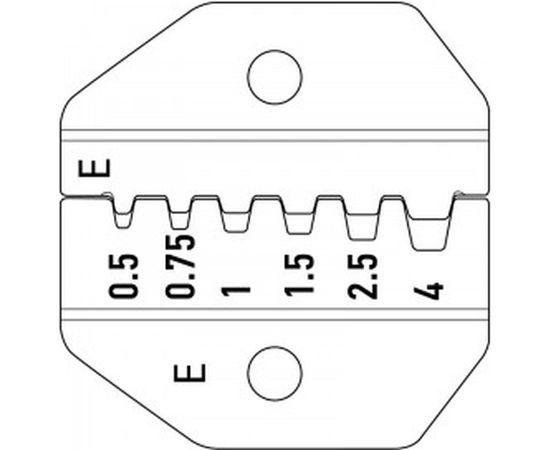 Кримпер для обжима штыревых наконечников 0.5 - 4.0 мм2 REXANT ht-301 E tl-336 E 12-3013 – изображение 2