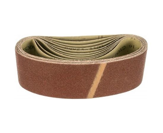 Шлифлента (533х76 мм; зерно 100; 10 шт.) для шлифмашин Sturm 9010-B76x533-100 – изображение 2