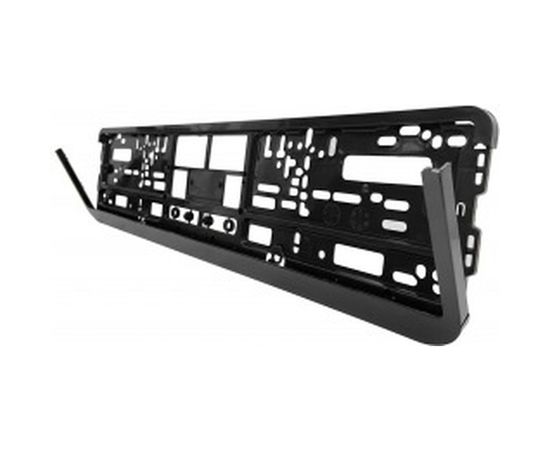 Рамка номерного знака ГЛАВДОР GL-70, с защелкой книжка, черная 49842 – изображение 3