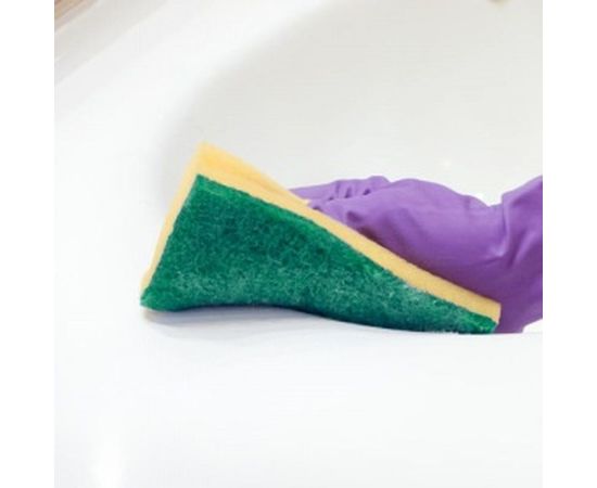 Кухонные губки PATERRA AKTIV maxi с вырезами, 130х65х44 мм 406-006 – изображение 3