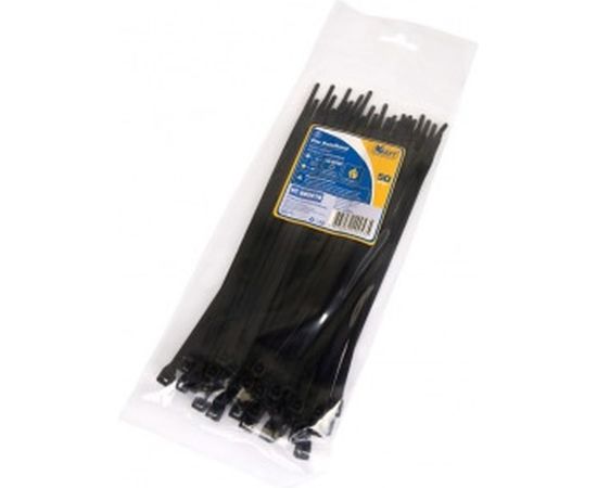 Нейлоновый хомут KRAFT черный 4,8х200 KT 880619 – изображение 3