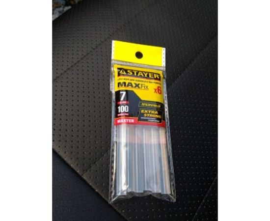 Стержень универсальный (7х100 мм; прозрачный; 6 шт.) для клеевого пистолета STAYER 2-06817-T-S06 – изображение 3