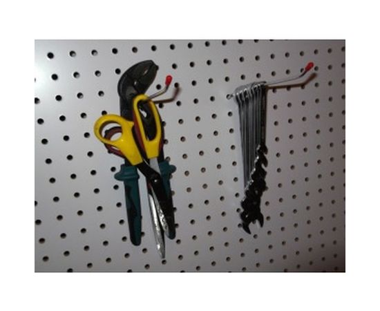 Крючки с двойным креплением 15 см для перфопанелей 3 шт ESSE PH808 – изображение 3