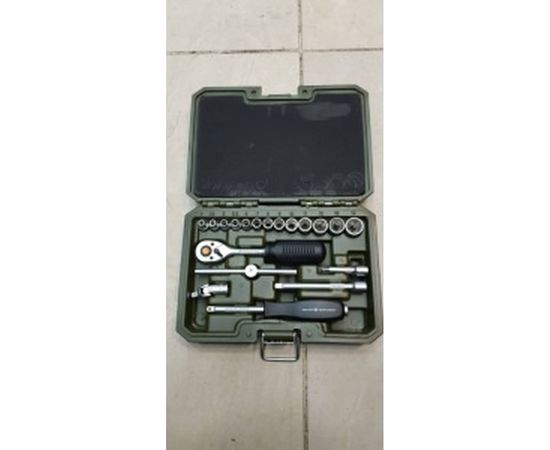 Набор шестигранных головок с трещоткой 1/4 19 предметов ДТ/20 Дело Техники 600719 – изображение 3