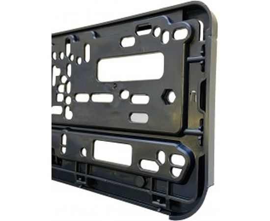 Рамка номерного знака ГЛАВДОР GL-70, с защелкой книжка, черная 49842 – изображение 4