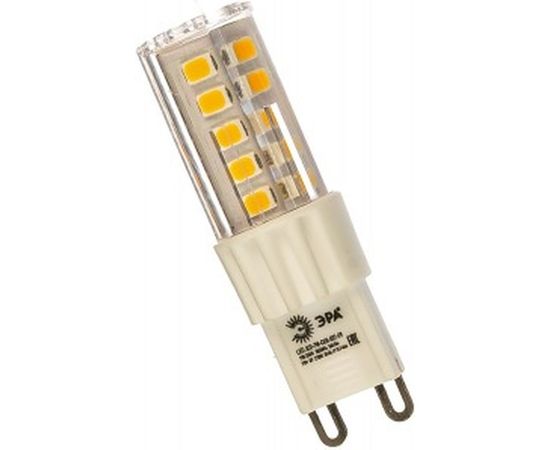 Светодиодная лампа ЭРА LED smd JCD-7w-220V-corn, ceramics-827-G9 Б0027865 