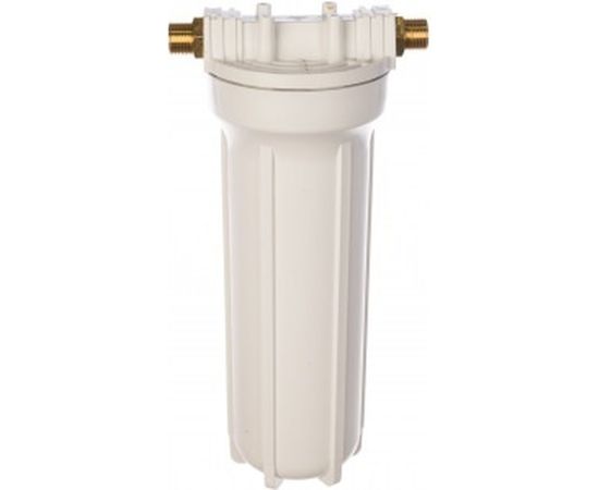 Магистральный фильтр для воды со сменным картриджем Гейзер 1П 1/2" металлическая скоба 32003 