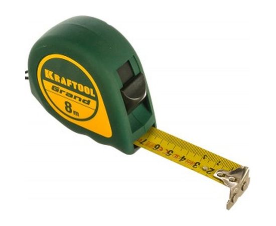 Рулетка KRAFTOOL GRAND 8м/25мм 34022-08-25 – изображение 2