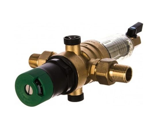 Фильтр 1/2, для холодной воды, с регулятором давления, d52.5 Гейзер Бастион 7508155233 32681 – изображение 2