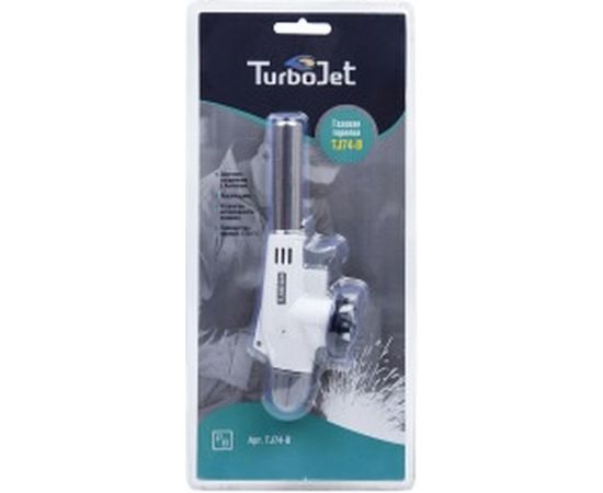 Горелка с пьезоподжигом на цанговом баллоне Turbojet TJ74-B – изображение 2