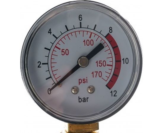 Фильтр 1/2, для горячей воды, с манометром, d53 Гейзер Бастион 7508165201 32677 – изображение 2