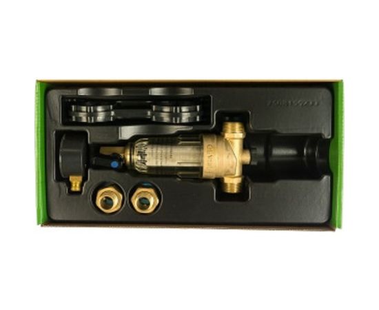 Фильтр 1/2, для холодной воды, с манометром, d53 Гейзер Бастион 7508165233 32676 – изображение 2