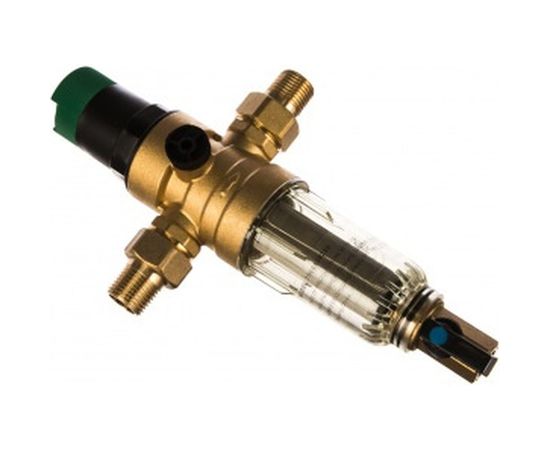 Фильтр 1/2, для холодной воды, с регулятором давления, d52.5 Гейзер Бастион 7508155233 32681 – изображение 3