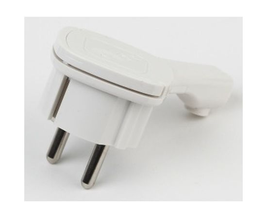 Вилка ЭРА V5U ультраплоская c/з 16A с кольцом белая Б0026331 – изображение 3