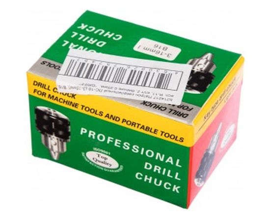 Патрон сверлильный ПС-16 (3-16 мм; B16; R-11; биение 0.35 мм) GRIFF b214017 – изображение 4