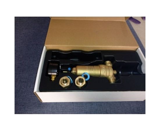 Фильтр 1/2, для горячей воды, с манометром, d53 Гейзер Бастион 7508165201 32677 – изображение 5