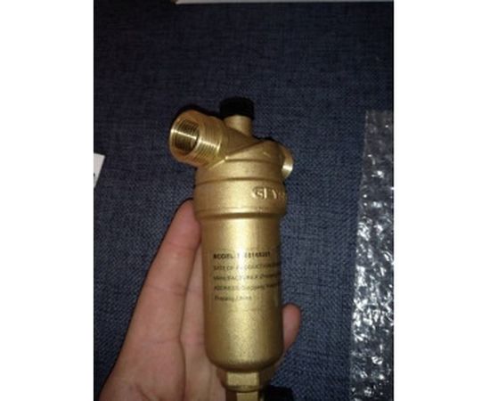 Фильтр 1/2, для горячей воды, с манометром, d53 Гейзер Бастион 7508165201 32677 – изображение 6