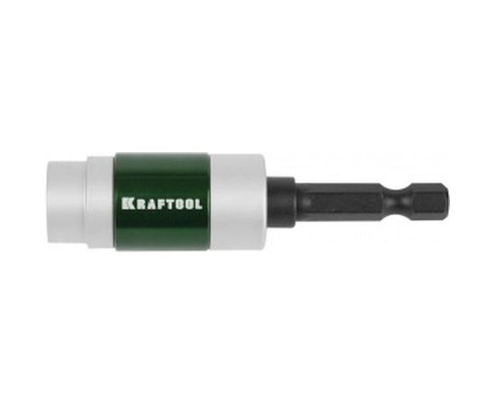 Адаптер для бит с магнитным держателем крепежа (70 мм) KRAFTOOL 26760-70 