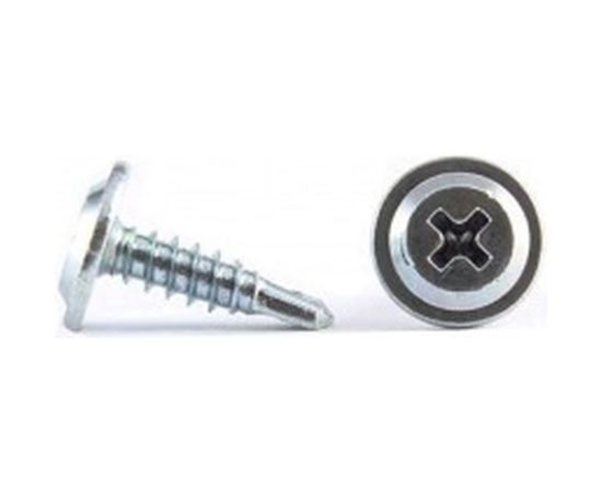 Саморез для металла с прессшайбой ЦКИ 4.2х13 сверлоконечный Ц ПРОФИ 48753 