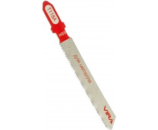 Пилка по металлу T118A (2 шт; 75х50 мм) для лобзиков Vira 552038 