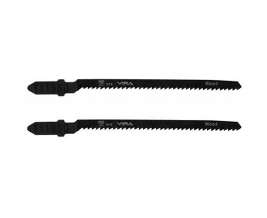 Пилка по дереву и пластику T119BO (2 шт; 75х50 мм) для лобзиков Vira 552035 