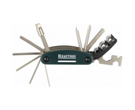 Набор KRAFTOOL для обслуживания велосипеда 16-в-1 26182-H16 