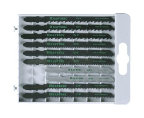 Набор полотен универсальный 10 шт. для электролобзика Kraftool 159590-H10 
