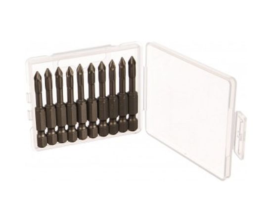 Биты "EXPERT" (E 1/4"; PH 1; 50 мм; 10 шт.) KRAFTOOL 26121-1-50-10 