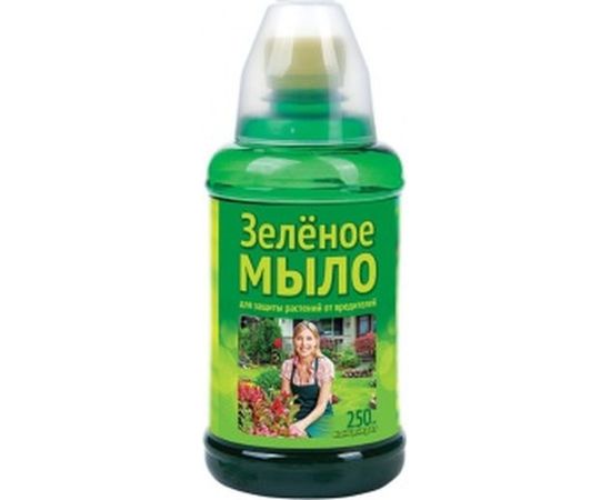 Препарат 250 мл с мерным стаканчиком для защиты растений Зеленое мыло Ваше Хозяйство 4620015698373 