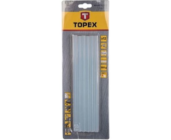 Стержни клеевые (11х250 мм; прозрачный; 12 шт.) TOPEX 42E113 